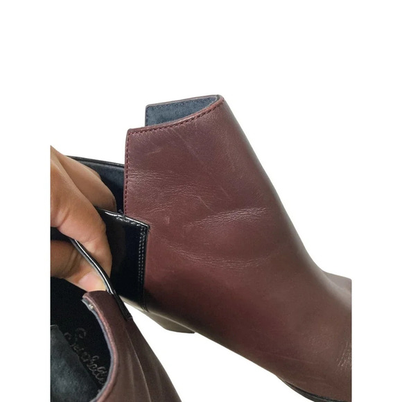 Seychelles leather color block booties sz 8 - Picture 10 of 13